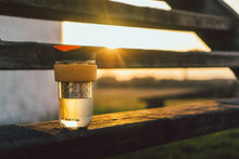 Load image into Gallery viewer, 18oz Tea Infuser Cork Glass Travel Mug by Solecup