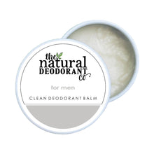 Load image into Gallery viewer, Clean Deodorant Balm For Men by The Natural Deodorant Co