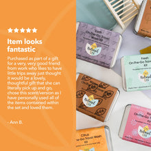 Load image into Gallery viewer, Citrus Mini "On The Go" Travel Wash Gift Set by The Natural Spa Cosmetics