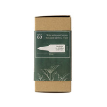 Load image into Gallery viewer, Pack of 60 sanding slips with green label on a white background