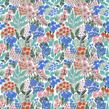 Load image into Gallery viewer, Blue Flower Meadow Gift Wrap by Lomond Paper Co.