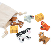 Load image into Gallery viewer, Bag of Farm Animals by Jumini Play - Inside Out Toys