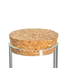 Load image into Gallery viewer, 110ml - Glass Storage Jar with Cork Lid