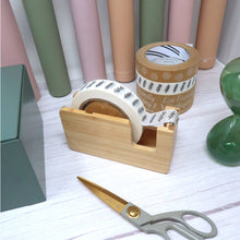 Load image into Gallery viewer, Bamboo Tape Dispenser