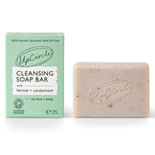 Load image into Gallery viewer, UpCircle Fennel & Cardamom Cleansing Soap Bar