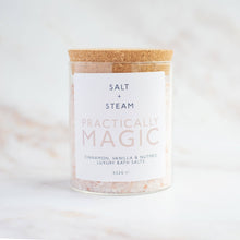 Load image into Gallery viewer, Practically Magic - Cinnamon & Vanilla Bath Salts by Salt & Steam
