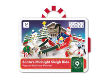 Load image into Gallery viewer, Santa's Midnight Sleigh Ride Playset by PlayPress