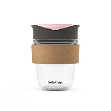 Load image into Gallery viewer, 12oz Cork Glass Travel Mug by SoleCup