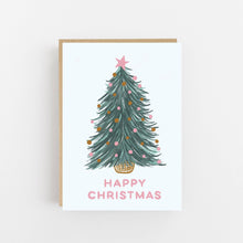 Load image into Gallery viewer, Christmas Tree - Happy Christmas by Lomond Paper Co.