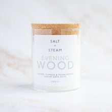 Load image into Gallery viewer, Evening Wood - Juniper & Cypress Bath Salts by Salt & Steam