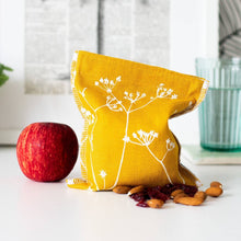 Load image into Gallery viewer, Hedgerow Reusable Snack Bag by Helen Round
