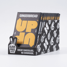 Load image into Gallery viewer, UP-UP Chocolate - Gingerbread Milk Chocolate Bar