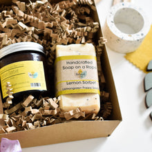 Load image into Gallery viewer, Lemon Sorbet - At Home Spa Gift Set by The Natural Spa Cosmetics