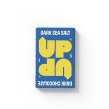 Load image into Gallery viewer, UP-UP Chocolate - Sea Salt Dark Chocolate Bar