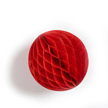 Load image into Gallery viewer, Paper Ball Decoration - Red