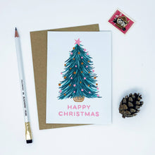 Load image into Gallery viewer, Christmas Tree - Happy Christmas by Lomond Paper Co.