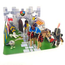 Load image into Gallery viewer, Knights Castle Playset by PlayPress