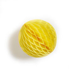 Load image into Gallery viewer, Paper Ball Decoration - Yellow