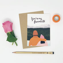 Load image into Gallery viewer, You're My Favourite Card by Lomond Paper Co.