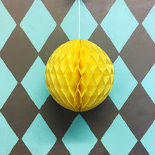 Load image into Gallery viewer, Paper Ball Decoration - Yellow