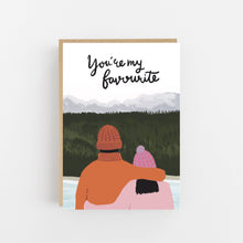 Load image into Gallery viewer, You're My Favourite Card by Lomond Paper Co.