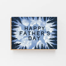 Load image into Gallery viewer, Father's Day card with blue sky and trees design