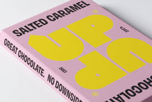 Load image into Gallery viewer, UP-UP Chocolate - Salted Caramel Milk Chocolate Bar