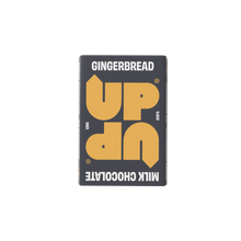 Load image into Gallery viewer, UP-UP Chocolate - Gingerbread Milk Chocolate Bar