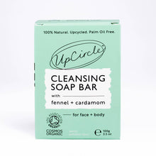 Load image into Gallery viewer, UpCircle Fennel & Cardamom Cleansing Soap Bar