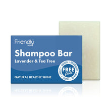Load image into Gallery viewer, Lavender & Tea Tree Shampoo Bar by Friendly Soap
