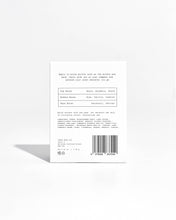 Load image into Gallery viewer, Back of a skincare product packaging with text and a barcode on a white background