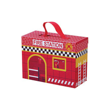 Load image into Gallery viewer, Foldaway Fire station by Inside Out Toys