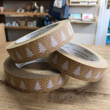 Load image into Gallery viewer, White Snowy Christmas Tree - Paper Tape