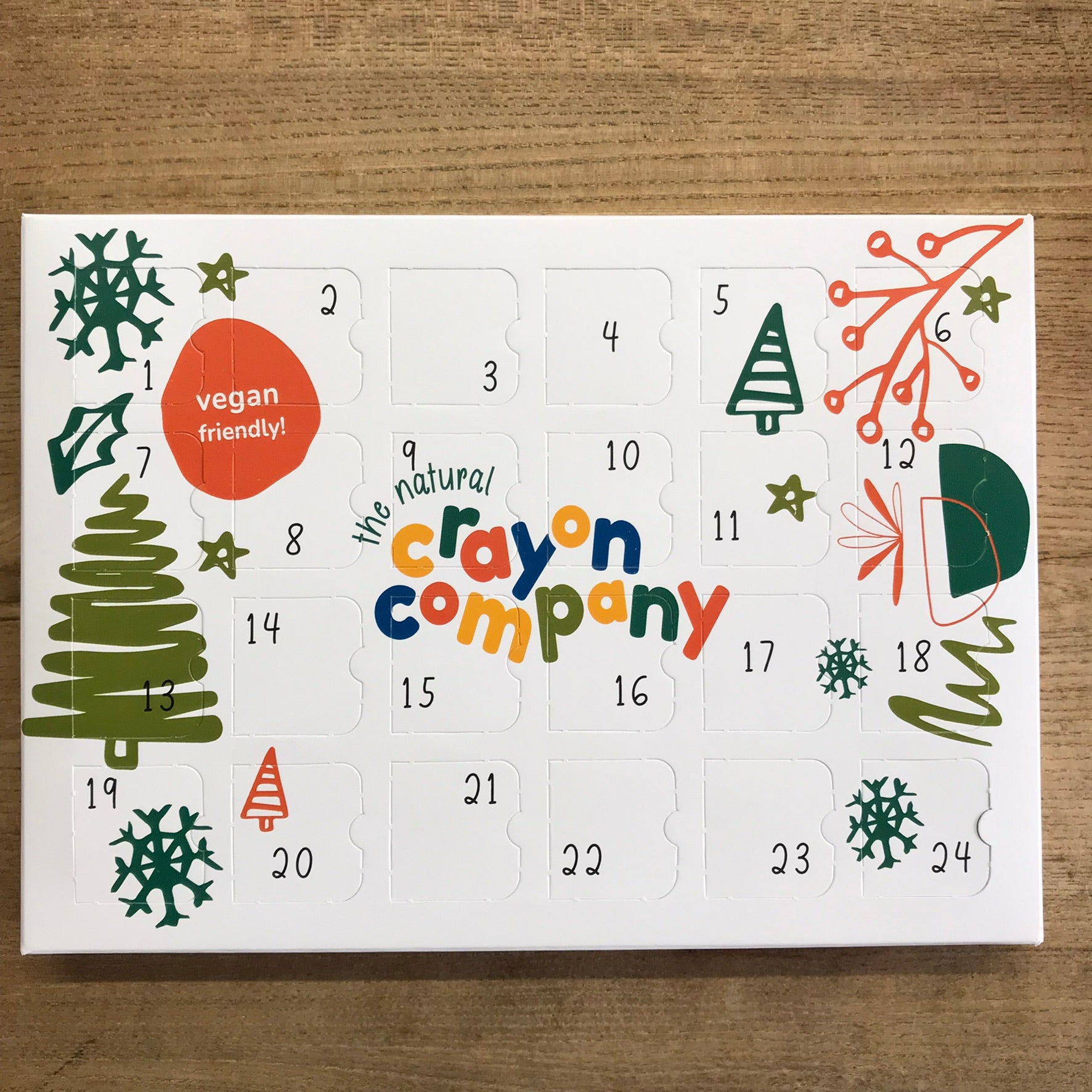 Christmas Crayon Advent Calendar The Simple Life Unwrapped