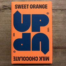 Load image into Gallery viewer, UP-UP Chocolate - Sweet Orange Milk Chocolate Bar