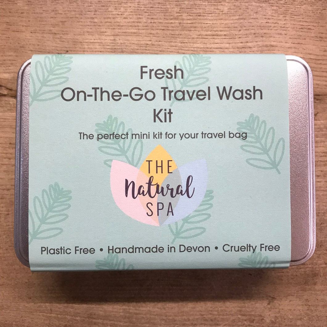 The Natural Spa's On the Go Travel Wash Kit