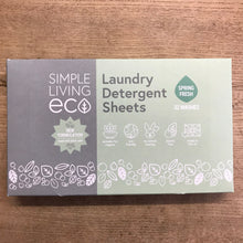 Load image into Gallery viewer, Simple Living Eco Laundry Sheets - Spring Fresh