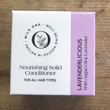 Load image into Gallery viewer, Wild Ona Lavenderlicious Nourishing Solid Conditioner Bar