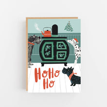 Load image into Gallery viewer, Ho Ho Ho Christmas Card Set of 8 Cards Boxed by Lomond Paper Co.