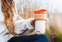 Load image into Gallery viewer, 18oz Cork Glass Travel Mug by SoleCup