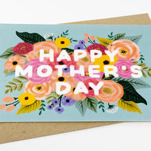 Load image into Gallery viewer, Happy Mother's Day Card - Vintage Floral Design by Lomond Paper Co.