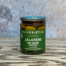 Load image into Gallery viewer, Fiery Jalapeno Stuffed Olives by Olives Et Al