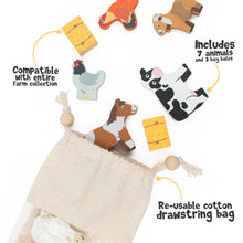 Load image into Gallery viewer, Bag of Farm Animals by Jumini Play - Inside Out Toys