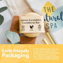 Load image into Gallery viewer, Lemon Eucalyptus Conditioner Bar by The Natural Spa Cosmetics