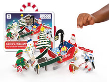 Load image into Gallery viewer, Santa's Midnight Sleigh Ride Playset by PlayPress