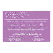 Load image into Gallery viewer, Lavender Soap Bar by Friendly Soap