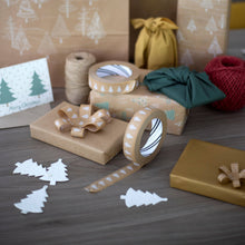 Load image into Gallery viewer, White Snowy Christmas Tree - Paper Tape