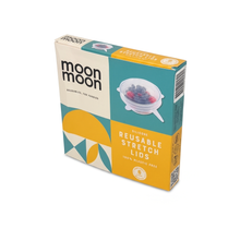 Load image into Gallery viewer, Reusable Silicone Stretch Lids by Moonmoon
