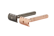 Load image into Gallery viewer, Rose Gold Reusable Safety Razor
