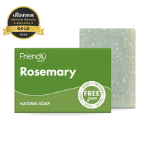 Load image into Gallery viewer, Rosemary Soap Bar by Friendly Soap
